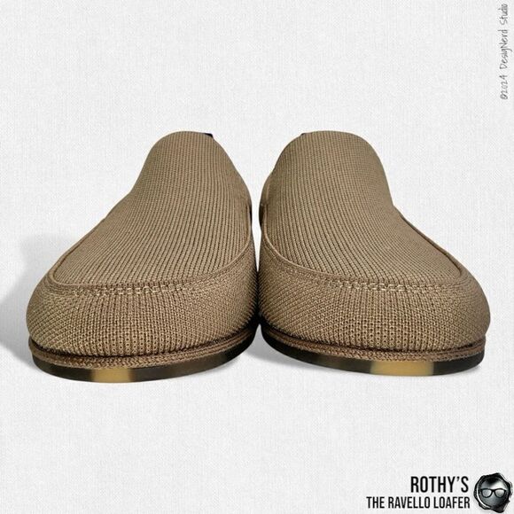 ROTHY’S THE RAVELLO LOAFER IN FADED BROWN SUSTAINABLE WASHABLE SHOES SIZE EU 42 main image 15